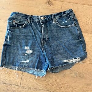 Topshop Moto Ashley jean shorts